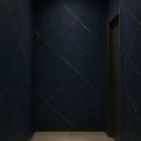 Płyty węglowe Dark Gold Mat Stone w korytarzu