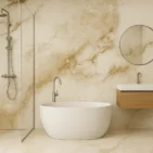 Płyta węglowa PCV Light Sand Premium do łazienki