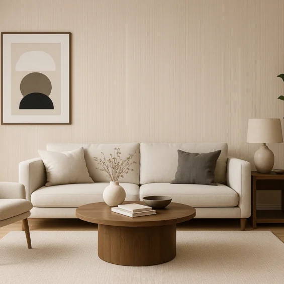 Light Wood - Salon 2 Płyty węglowe imitujące drewno jasne Light Wood do salonu