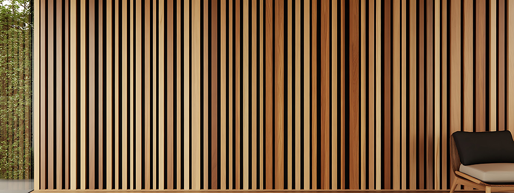 Lamele elewacyjne w kolorze drewna