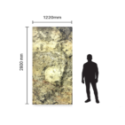 Fornir kamienny spring stone transparentny do podświetlenia realny wymiar 2800mm x 1220mm