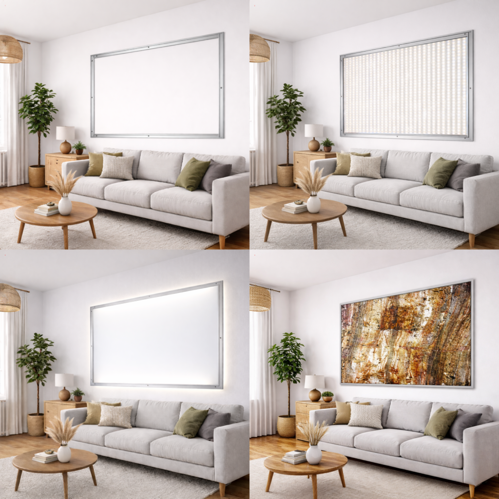 forniru kamiennego do ściany.